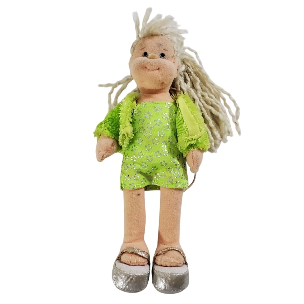 Ty Teenie Beanie Boppers Doll Glitzy Gabby 2002 Retired